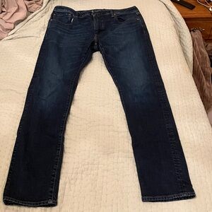 American Eagle Outfitters Men's Deep Indigo Jeans Slim 36x36